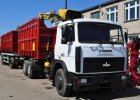 Автомобиль с краном-манипулятором Ломовоз МАЗ 6303А5